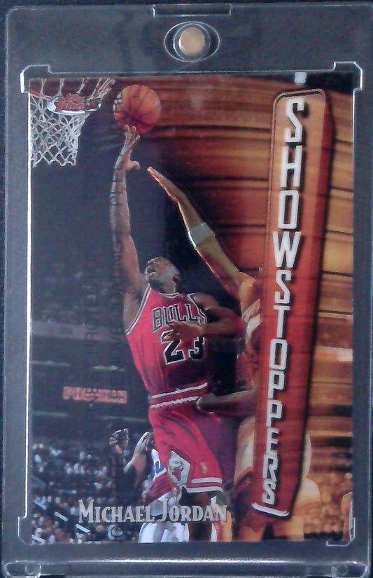 1997-98 Topps Finest Michael Jordan Showstoppers w/ Coating #271 Bulls