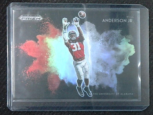 2023 Panini Prizm Black Color Blast RC Will Anderson Jr. Prizm #BCB-10 SSP
