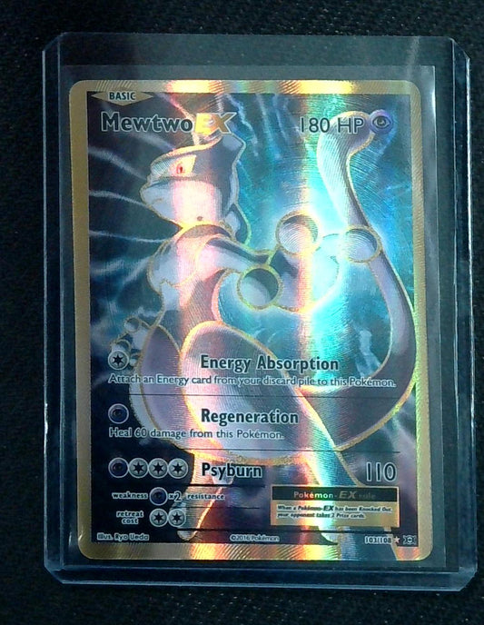 Mewtwo EX 103/108 Evolutions Full Art Ultra Rare Holo Pokemon