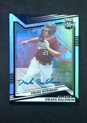 2022 Elite Extra Edition Drake Baldwin Auto 02/61
