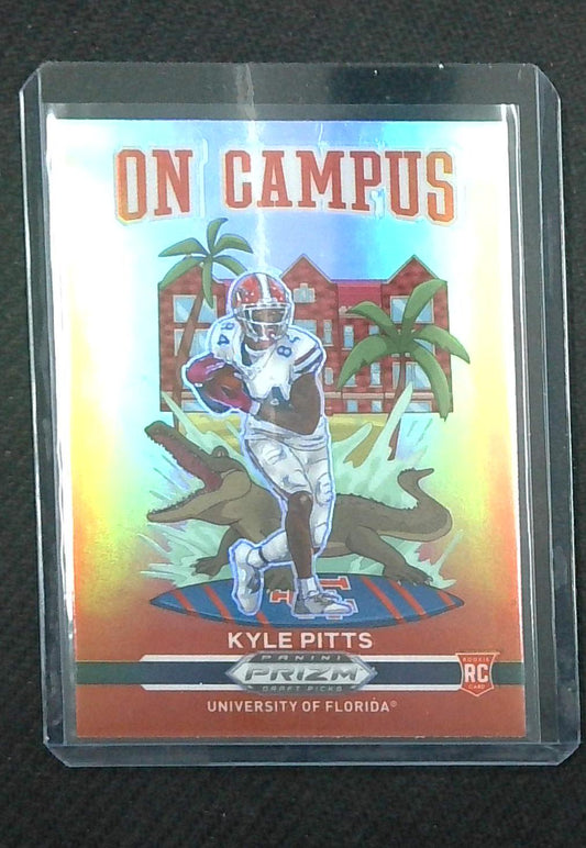 Kyle Pitts 2021 Panini Prizm Draft Picks On Campus Prizm SP Rookie RC #OC-KP