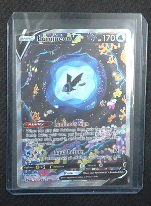 Lumineon V GG39/GG70 ULTRA RARE Crown Zenith GALARIAN GALLERY Pokemon TCG