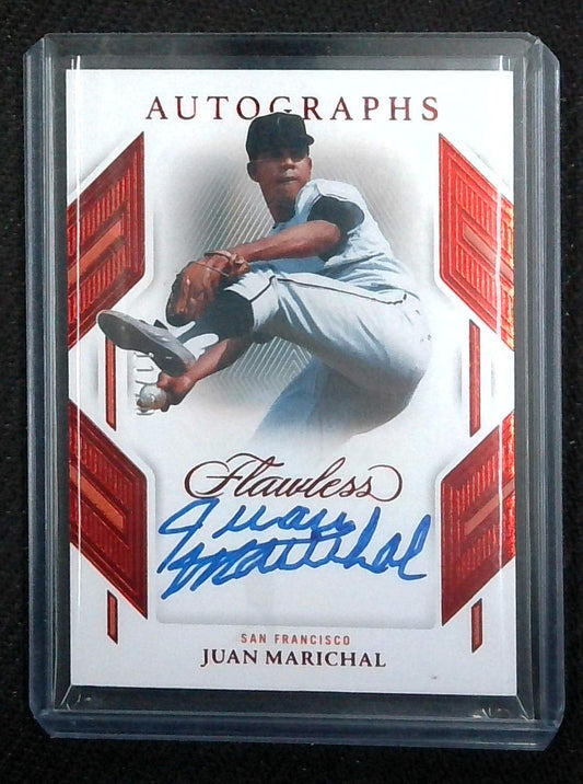 2023 Flawless Autograph Red Juan Marichal Auto /20 Giants