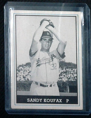 1980 TCMA Sandy Koufax #30 '59 Dodgers World Champions