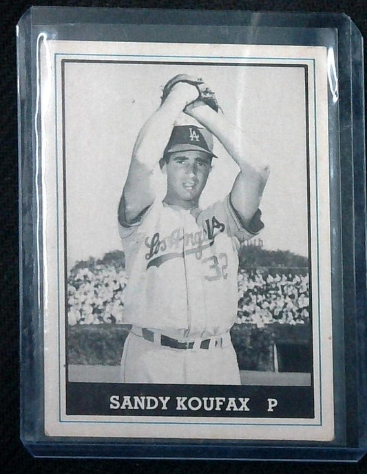 1980 TCMA Sandy Koufax #30 '59 Dodgers World Champions