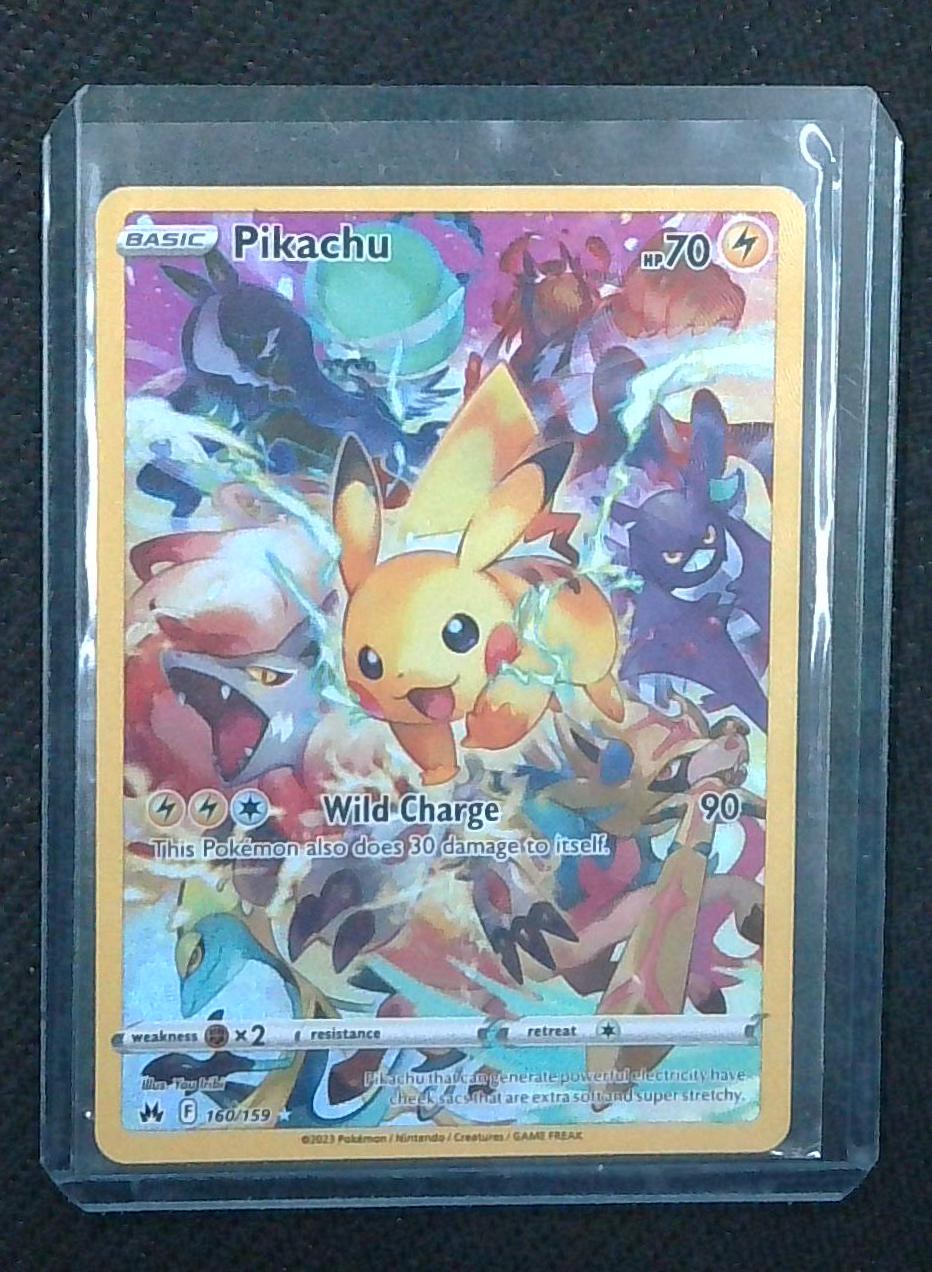 Pokemon Crown Zenith Pikachu (Secret) 160/159