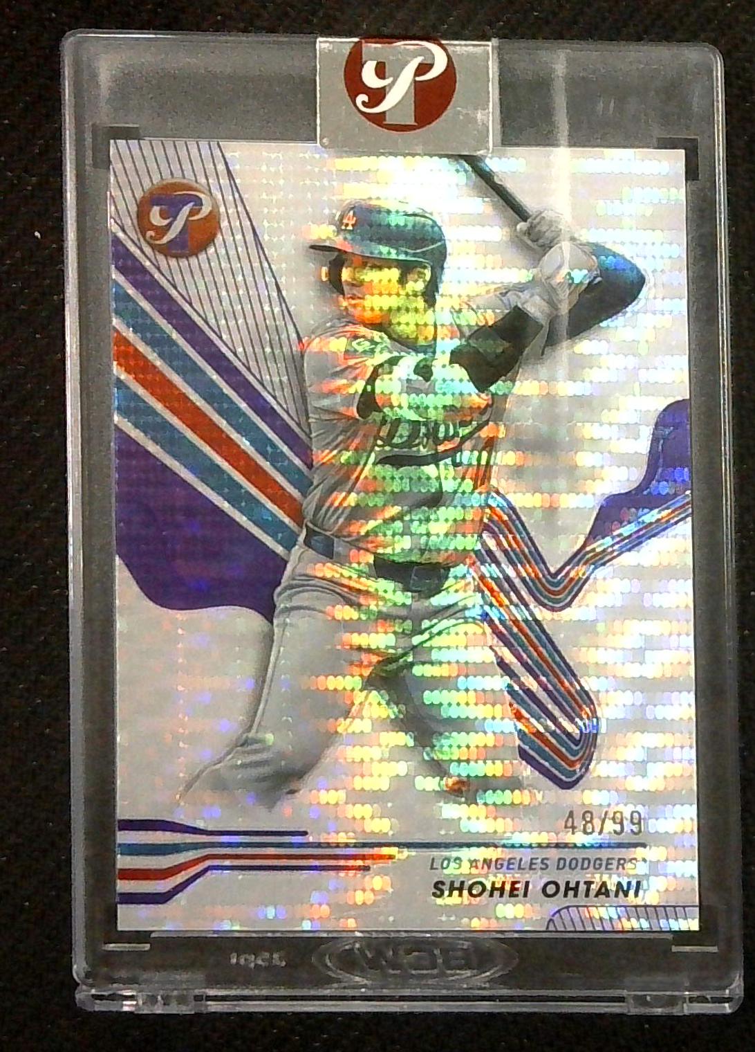 Shohei Ohtani Encased Topps Pristine 2024 Purple /99 Dodgers