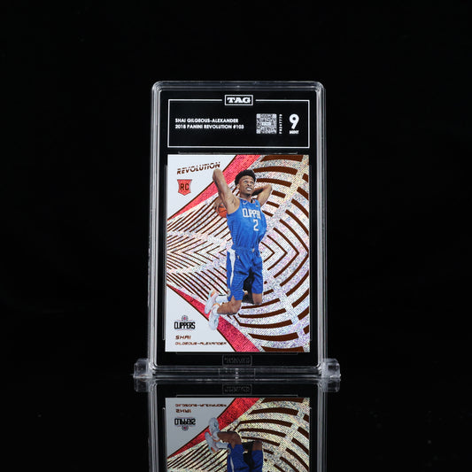Shai Gilgeous-Alexander 2018 Panini Revolution TAG 9 #103 Rookie RC Card