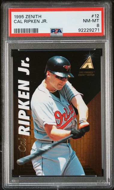 1995 ZENITH #12 CAL RIPKEN JR. PSA 8