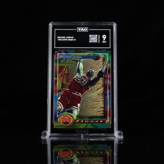 1993-94 Topps Finest - Michael Jordan #1 TAG 9
