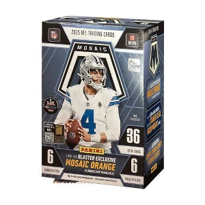 2025 Panini NFL Mosaic Football Trading Card Blaster Box