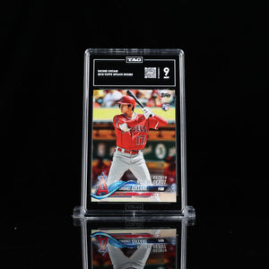 2018 Topps Update #US285 Shohei Ohtani Angels RC Rookie TAG 9 MINT