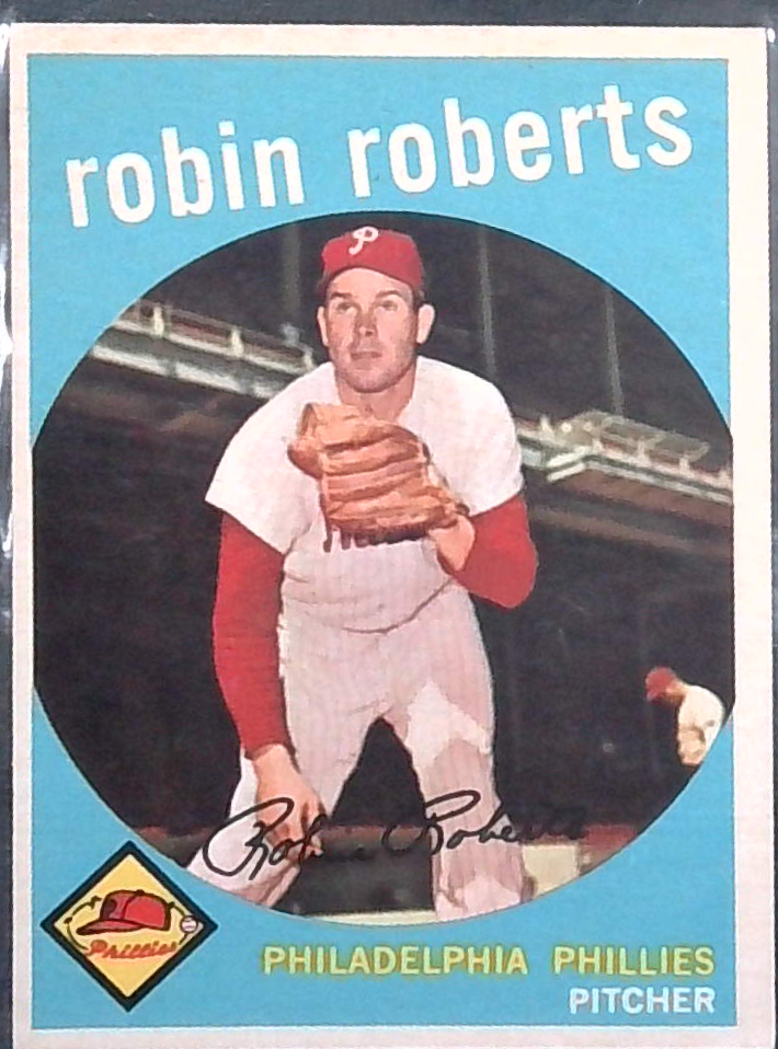 1959 Topps Baseball #352 Robin Roberts