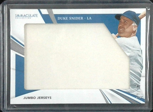 2021 Immaculate Duke Snyder Jumbo Jersey /10