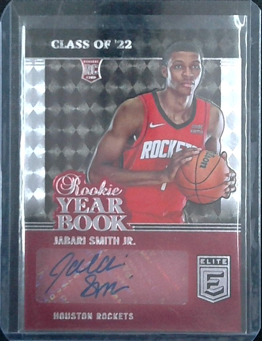 2022-23 Donruss Elite Rookie Yearbook Autographs JABARI SMITH JR. Auto