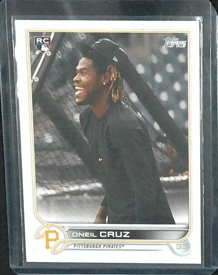ONEIL CRUZ 2022 Topps Series 2 IMAGE VARIATION ROOKIE