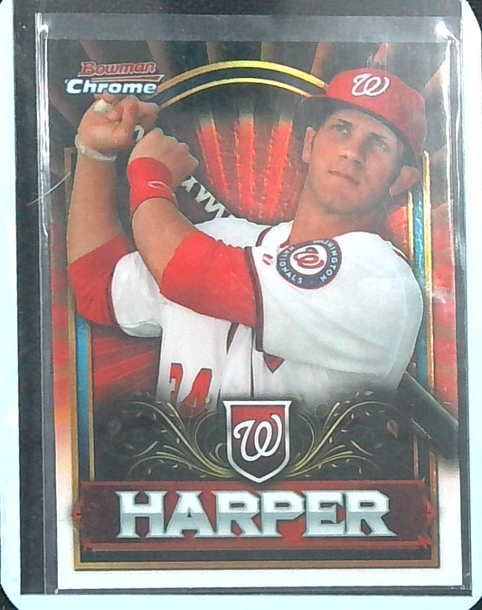 2011 Bowman Chrome Red Refractor Bryce Harper