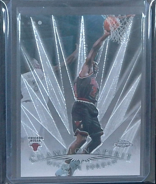 1998-99 Topps Chrome Champion Spirit: #CS1 Michael Jordan