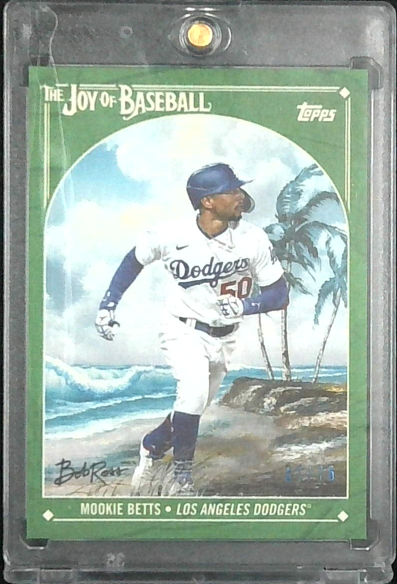 2023 Bob Ross Joy Of Baseball Mookie Bets /75