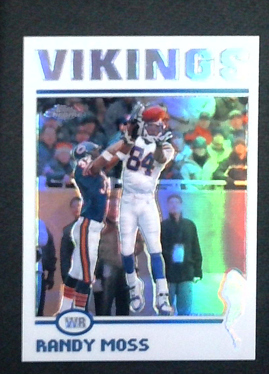 2004 Topps Chrome Randy Moss Refractor