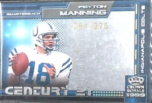 1999 Pacific Crown Royale Century 21 Peyton Manning /375