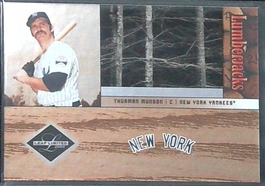 2004 Leaf Limited Lumberjacks #LJ-37 Thurman Munson /113