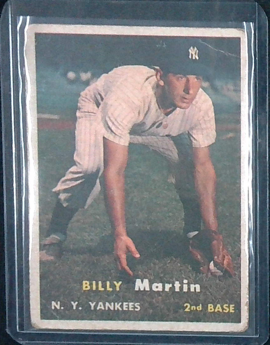 1957 Topps Billy Martin