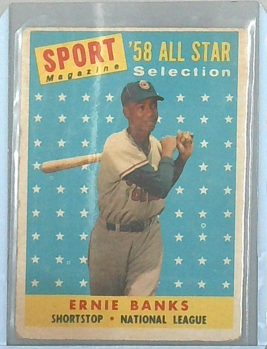 1958 Topps ERNIE BANKS #482