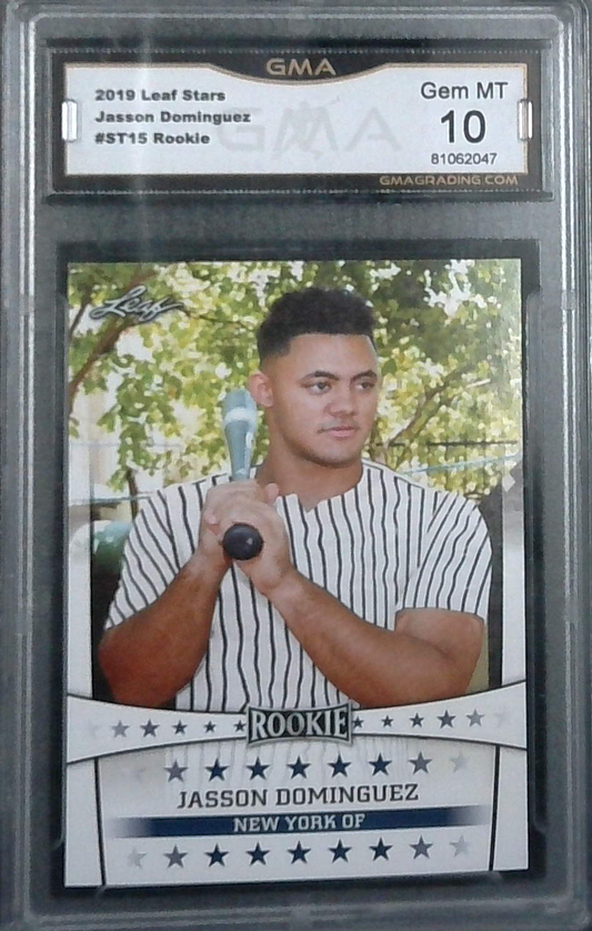 2019 Leaf Draft Jason Dominguez GMA 10
