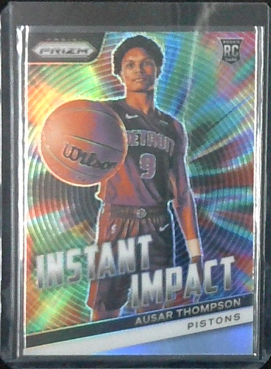 2024 NBA PANINI PRIZM AUSAR THOMPSON INSTANT IMPACT SILVER PRIZM