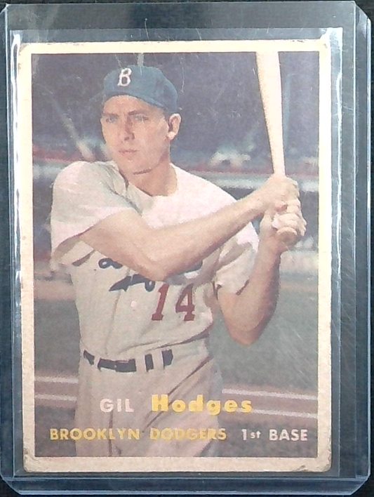 1957 Topps - #80 Gil Hodges