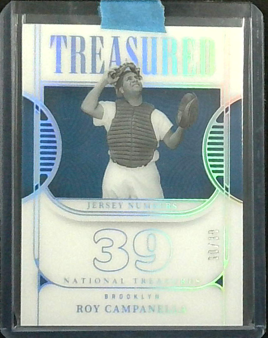 2023 National Treasures Roy Campanella /39
