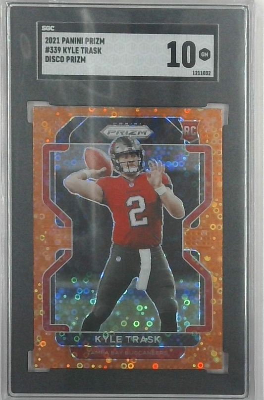 2020 Prizm Disco Rookie Card PSA 10 Kyle Trask