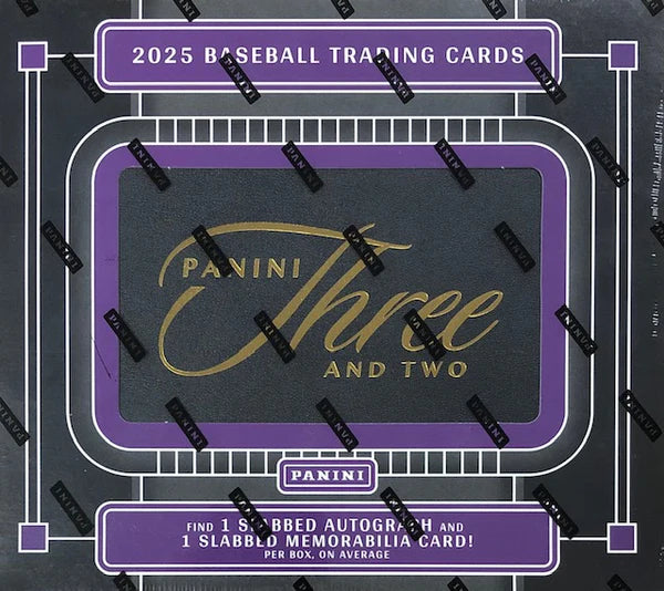 2025 Panini Three & Two Baseball Hobby Box