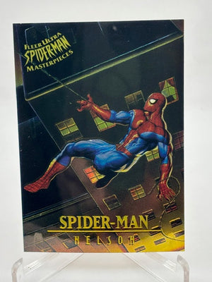 1995 Fleer Ultra Spider-Man Masterpieces - Spiderman - Nelson - 5 of 9