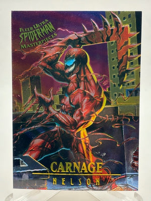 1995 Marvel Fleer Ultra Spider-Man Masterpieces Limited Edition Carnage #2 of 9