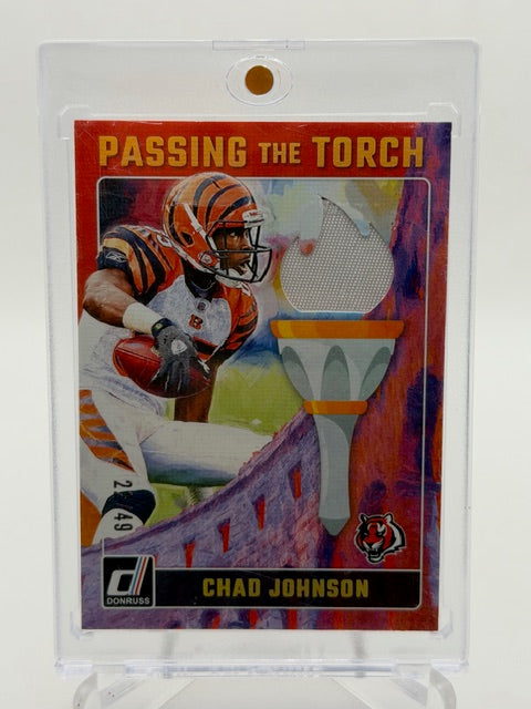 2024 Donruss Passing The Torch Dual Relic Chad Johnson Ja'Marr Chase