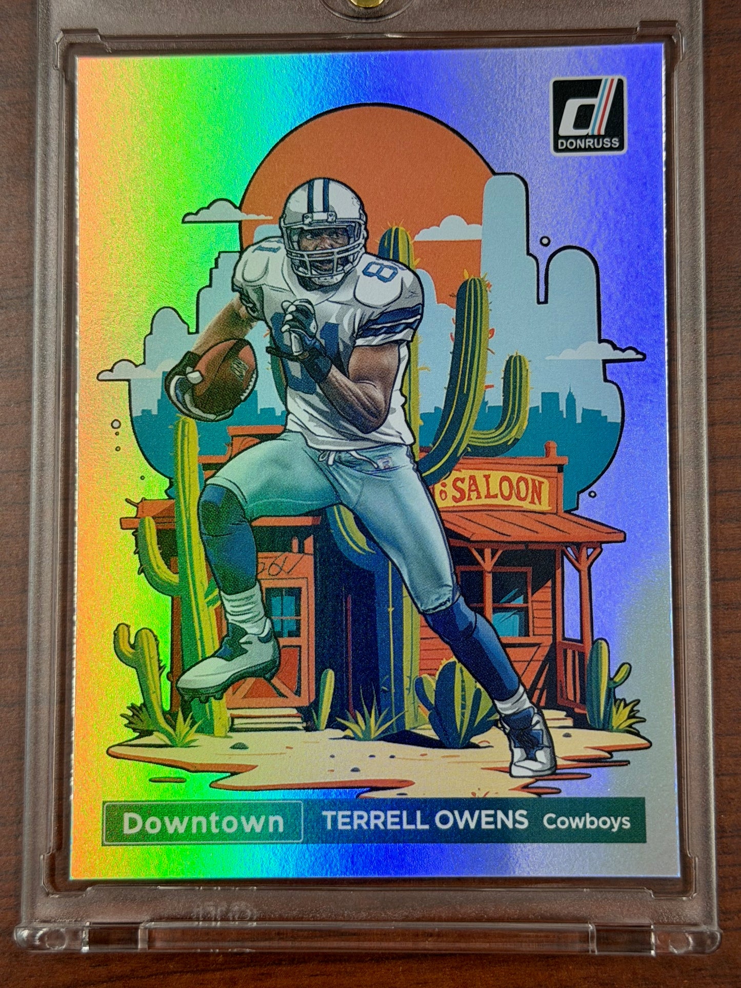 2024 Panini Donruss Downtown TERRELL OWENS TO #8 Case Hit SP Cowboys
