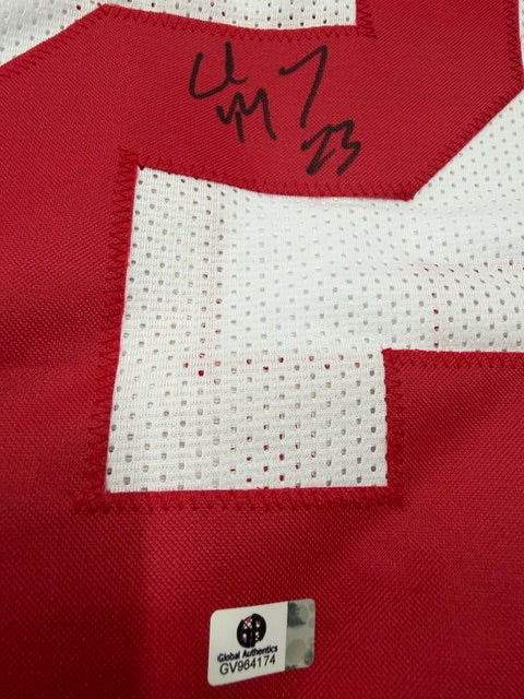 Christian McCaffrey Signed Jersey Global Authentic