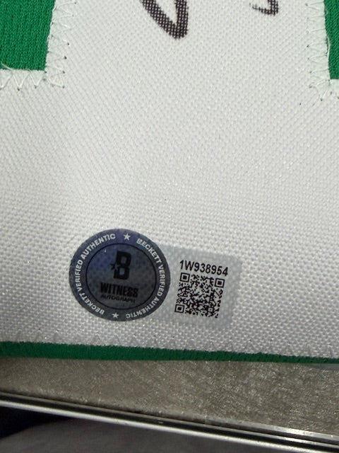 Ahmad "Sauce" Gardner Signed Green Custom Football Jersey Jets Beckett