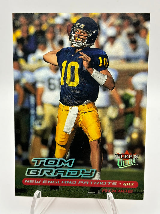 Tom Brady 2000 Fleer Ultra Rookie Holo #234 Patriots/Buccaneers HOF RC