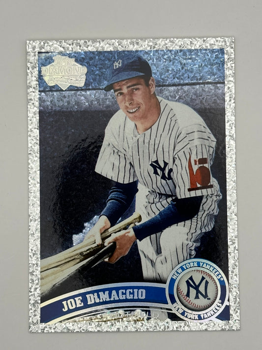 2011 Topps Update Diamond Anniversary Joe DiMaggio #US18