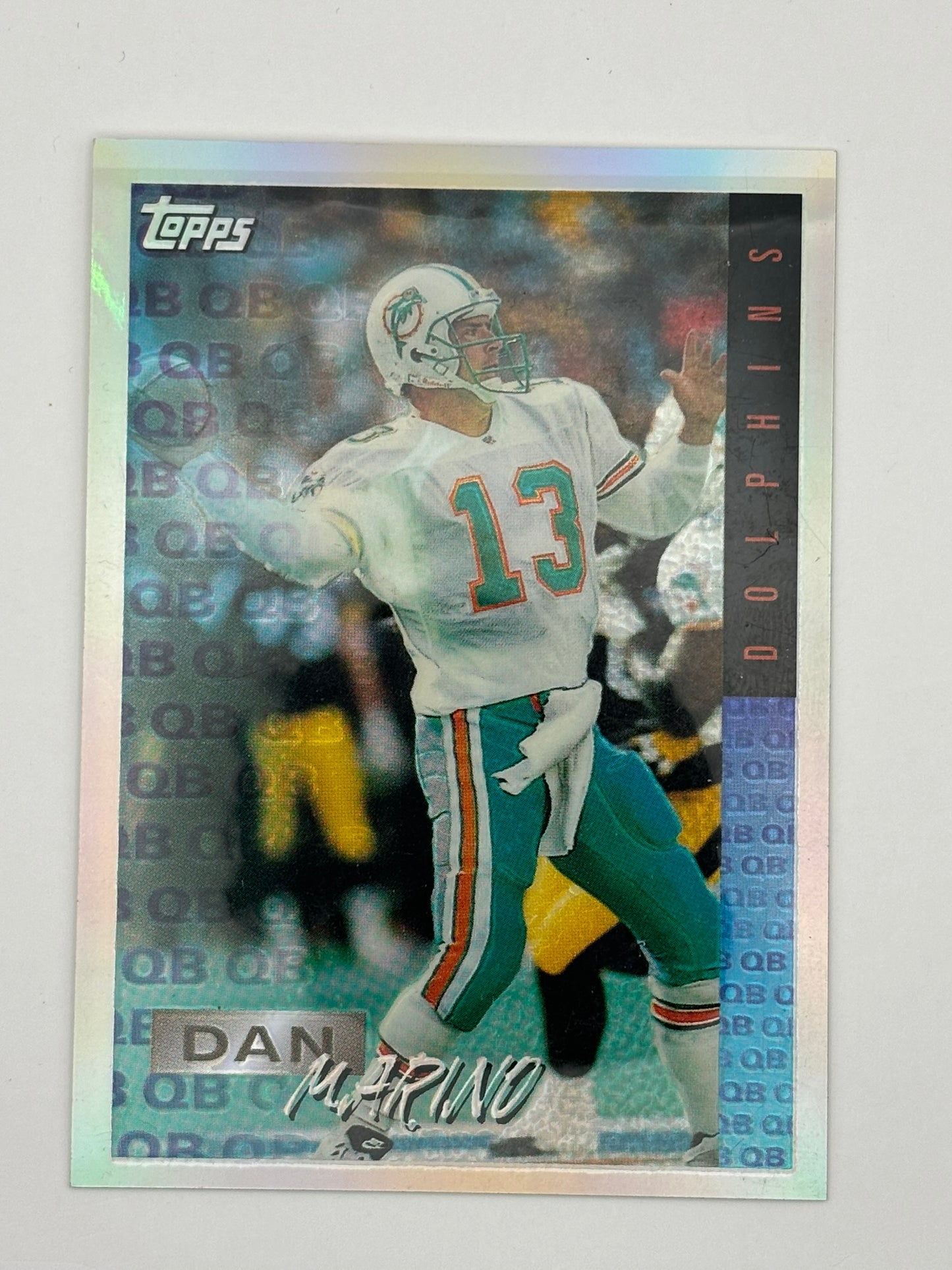 1995 Topps - Mystery Finest Refractor Dan Marino
