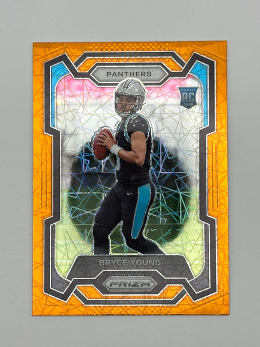 2023 Prizm Orange Velocity Rookie Bryce Young