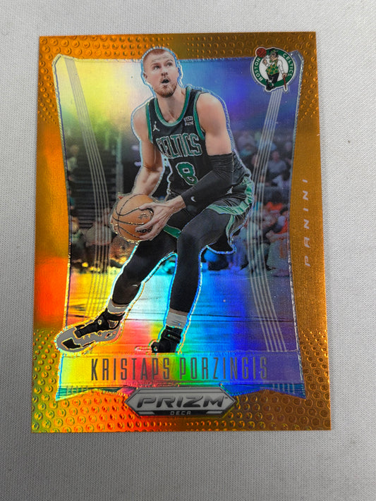 2023-24 Prizm Deca Kristaps Porzingis Orange /49