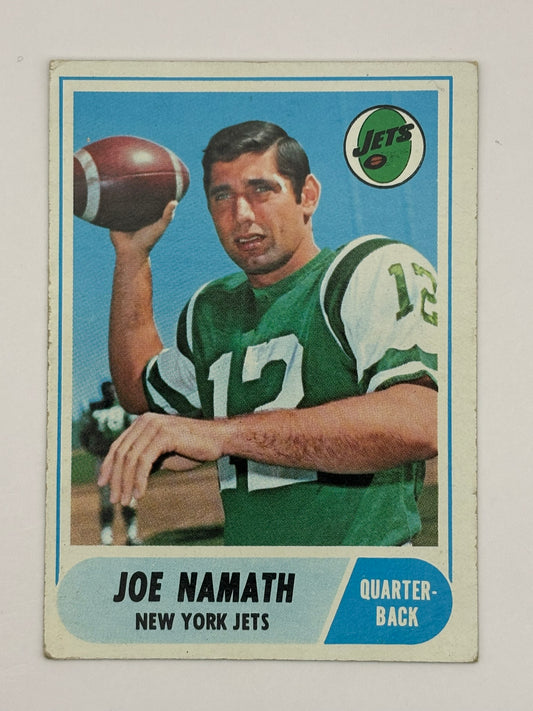 1968 Topps Joe Namath #65 New York Jets
