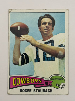 1975 Topps #145 ROGER STAUBACH Dallas Cowboys