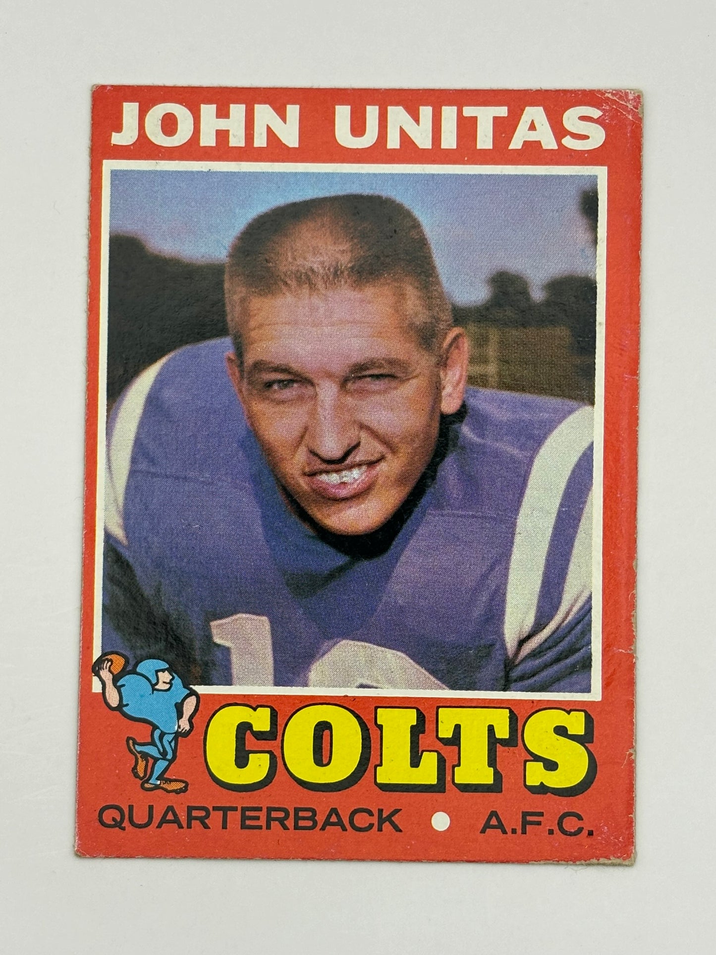 1971 Topps #1 John Unitas