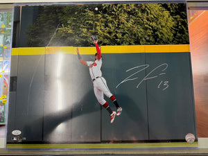 Ronald Acuna Jr. Atlanta Braves Signed 16x20 Photo Auto
