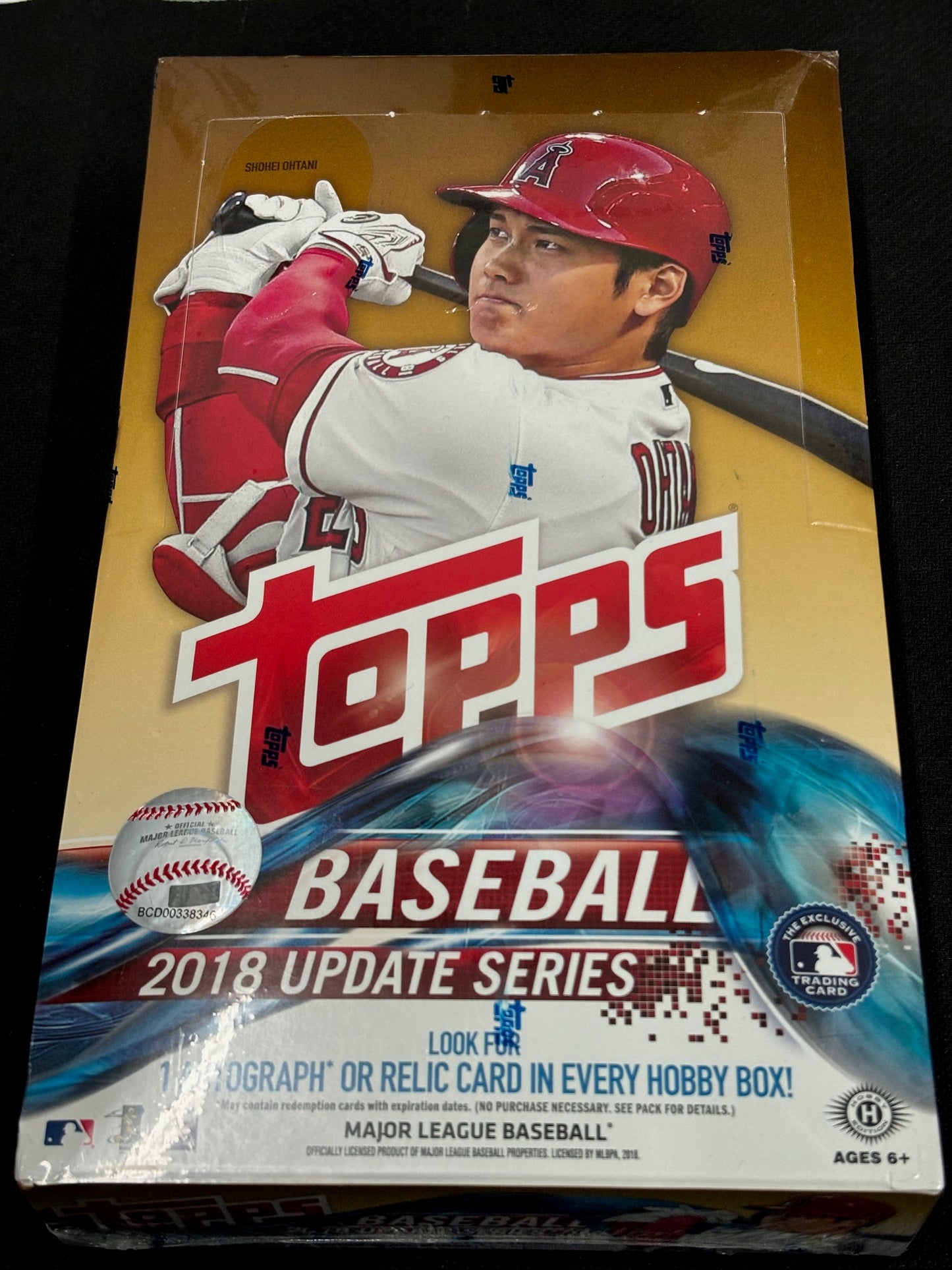 2018 Topps Update Series Hobby Box